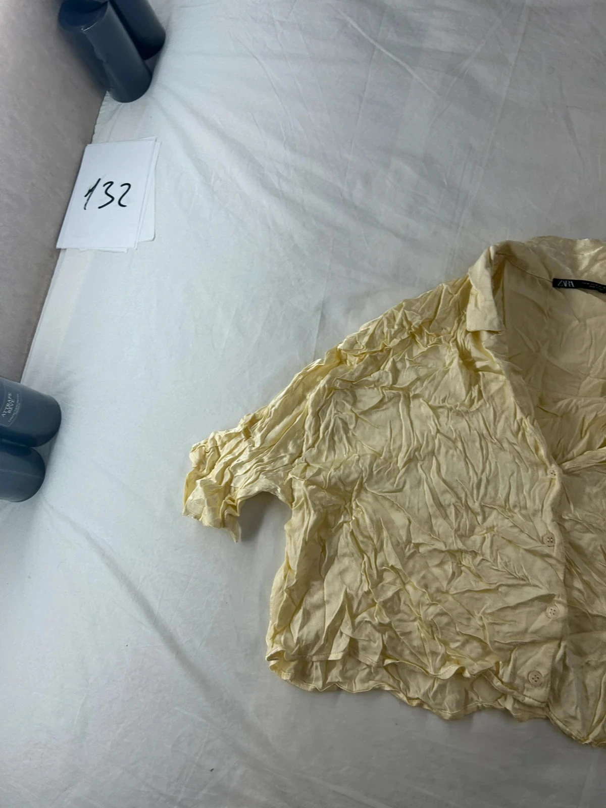 Gele beige Zara blouse – photo 3
